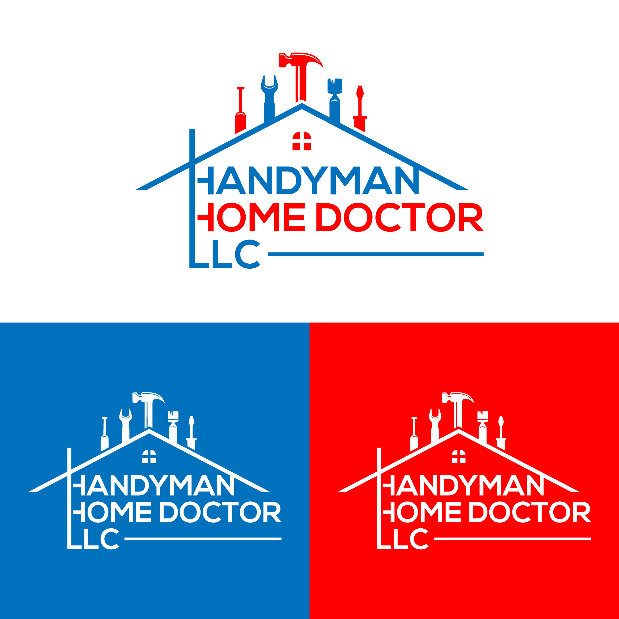 Logo Design by NajimPathan for Handyman Home Doctor LLC | Design #30596784