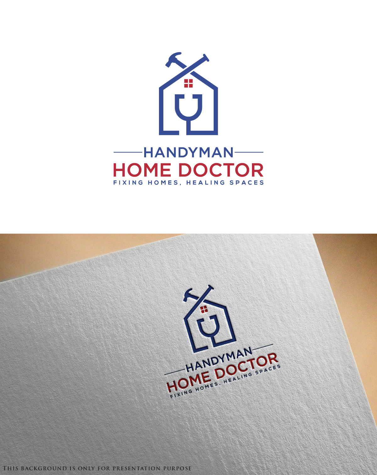 Logo Design by FireflyArt for Handyman Home Doctor LLC | Design #30665580