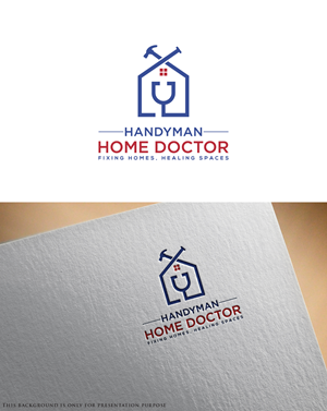 Logo Design by FireflyArt for Handyman Home Doctor LLC | Design: #30665580