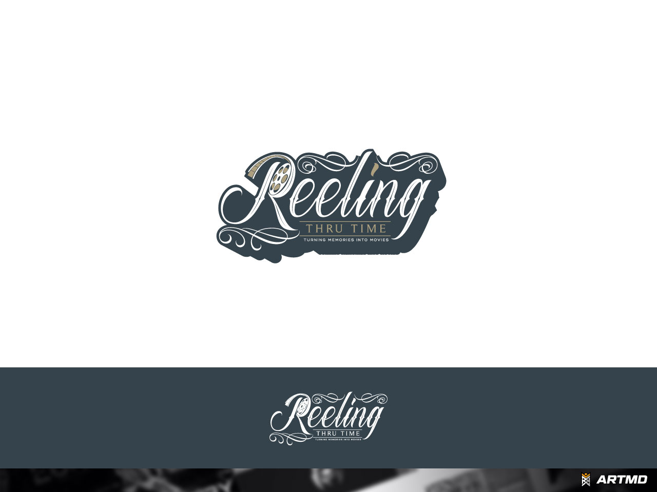 Diseño de Logo por ARTMD para Reeling Thru Time | Diseño #30589991