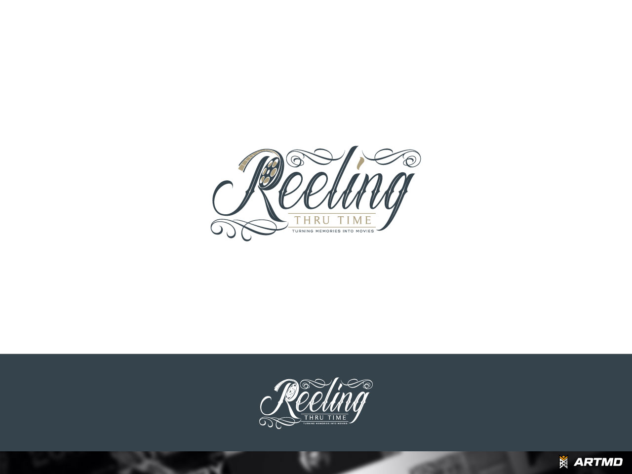 Diseño de Logo por ARTMD para Reeling Thru Time | Diseño #30589992