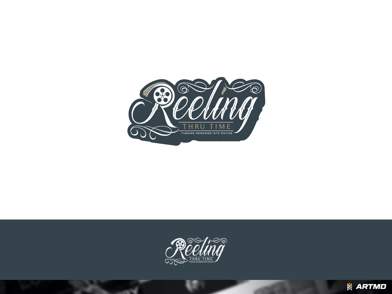 Diseño de Logo por ARTMD para Reeling Thru Time | Diseño #30595259