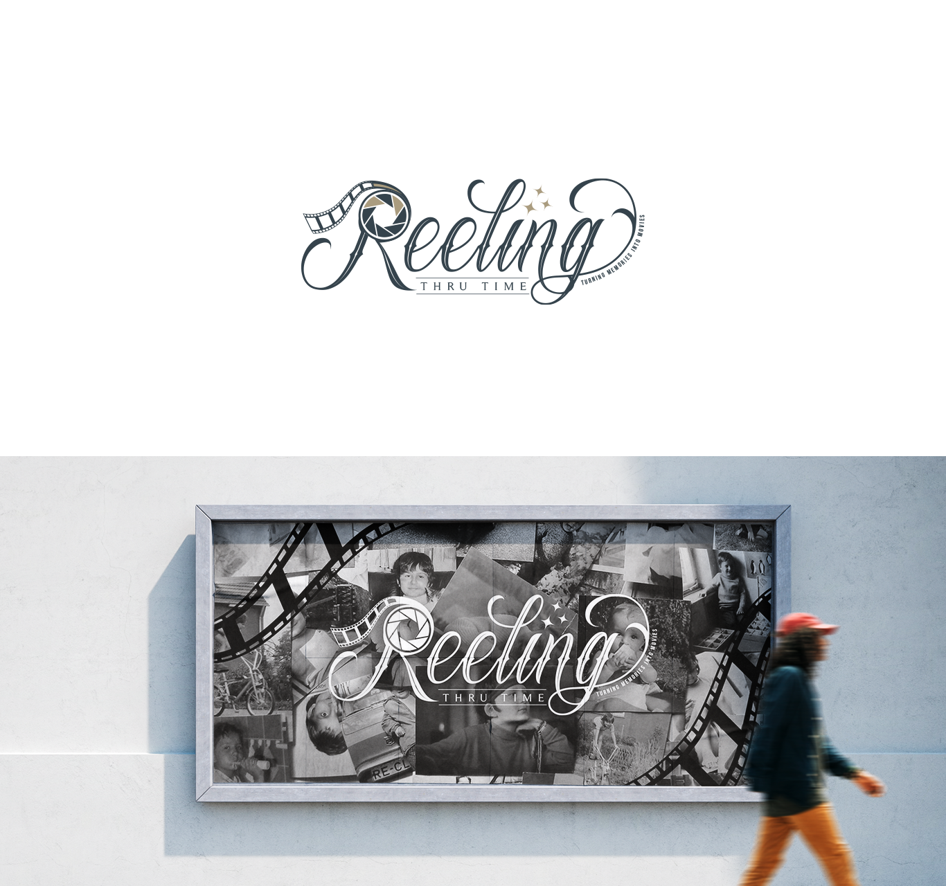 Diseño de Logo por ARTMD para Reeling Thru Time | Diseño #30627091