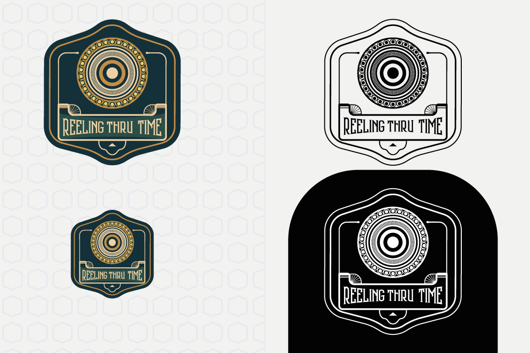 Diseño de Logo por Tamerito para Reeling Thru Time | Diseño #30600220