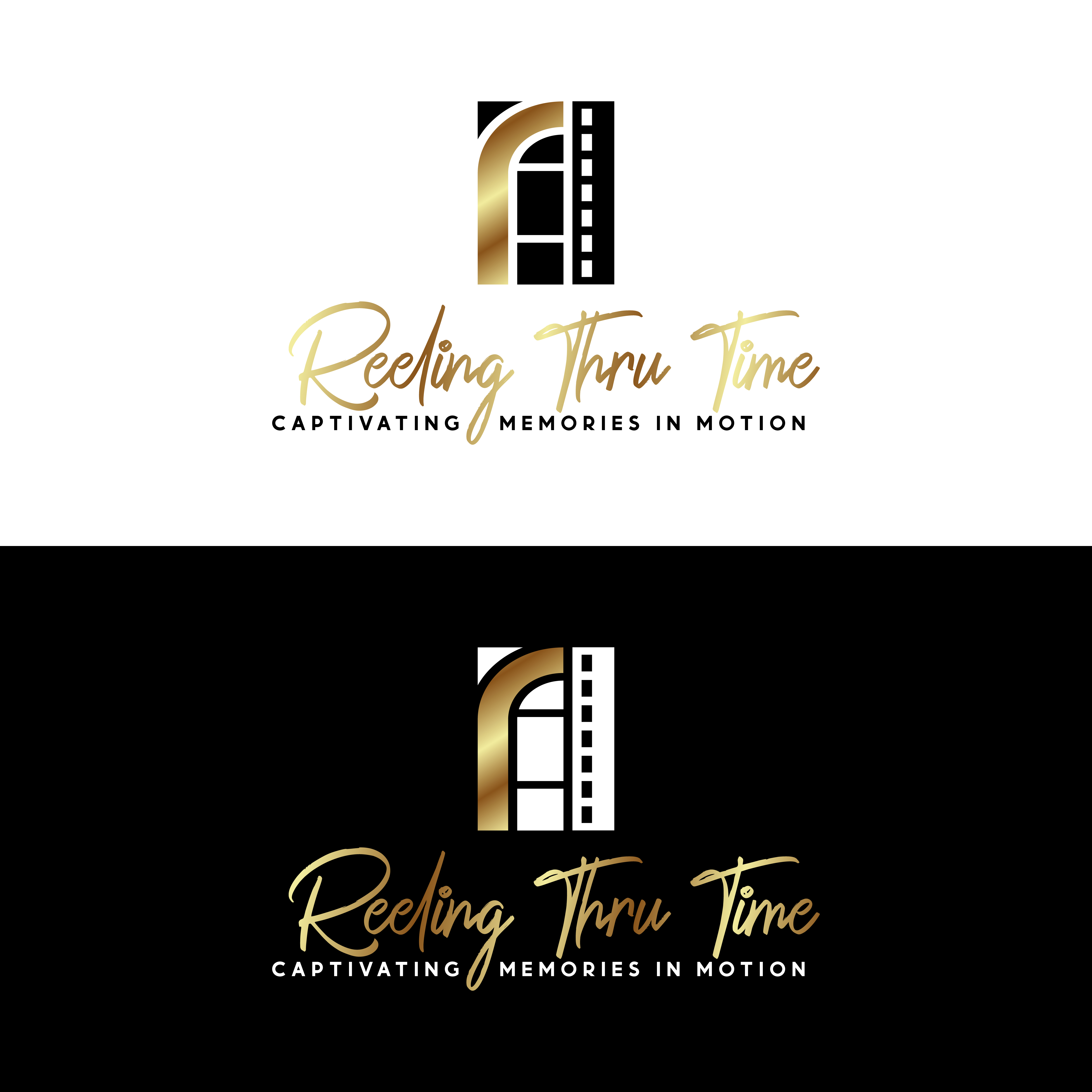 Logo-Design von creative.bugs für Reeling Thru Time | Design #30628052