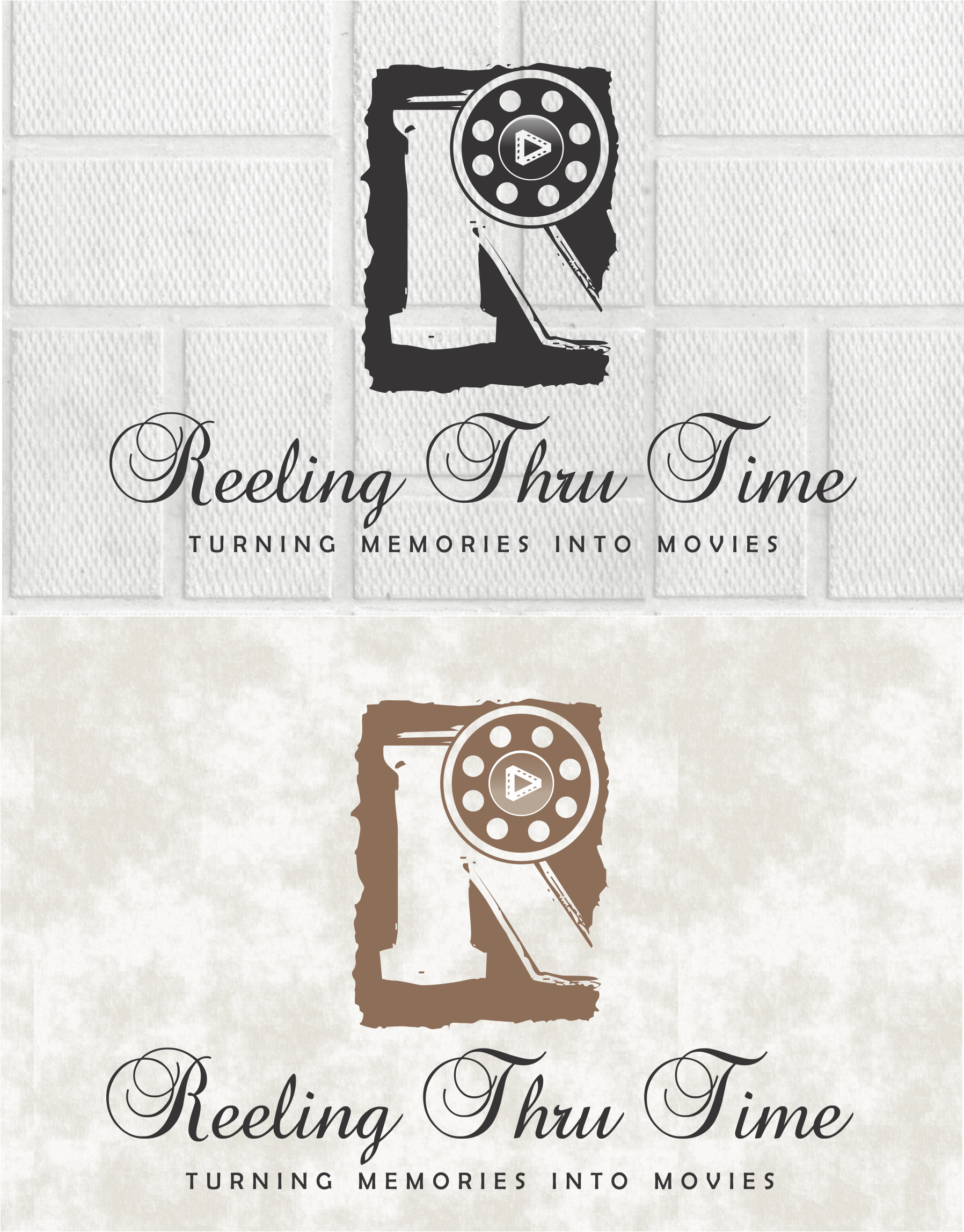 Diseño de Logo por tioakbar3 para Reeling Thru Time | Diseño #30583700