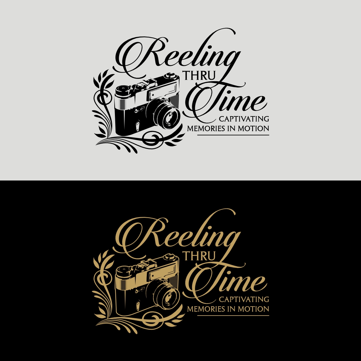 Logo Design by Ashani Bhattacharya for Reeling Thru Time | Design #30598937