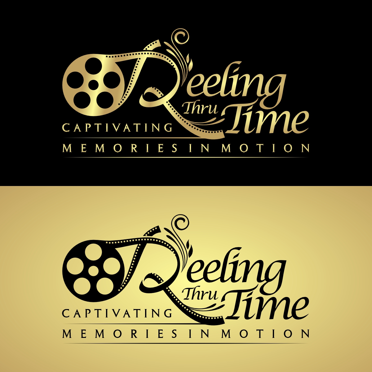 Logo Design by Ashani Bhattacharya for Reeling Thru Time | Design #30605732