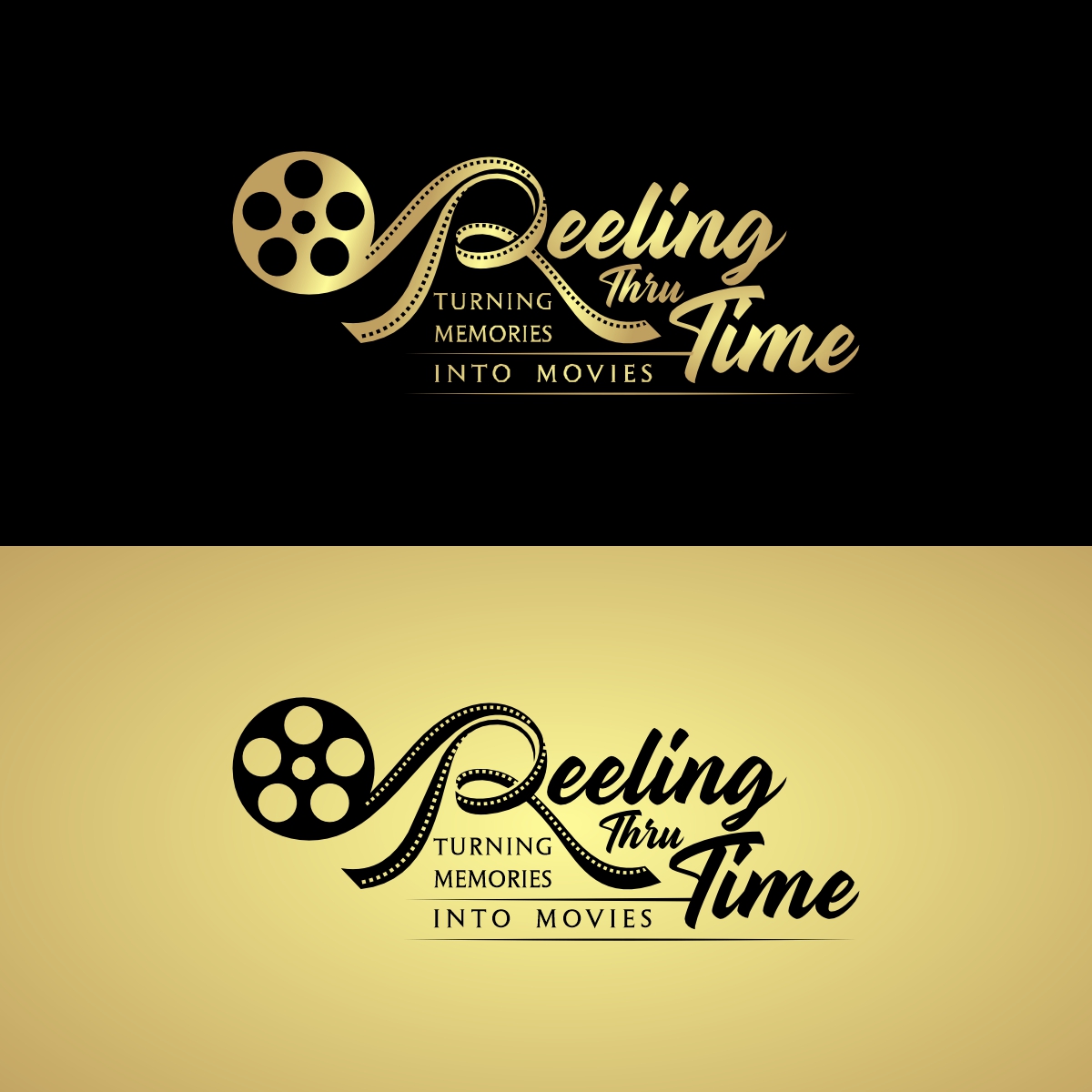 Logo Design by Ashani Bhattacharya for Reeling Thru Time | Design #30626041