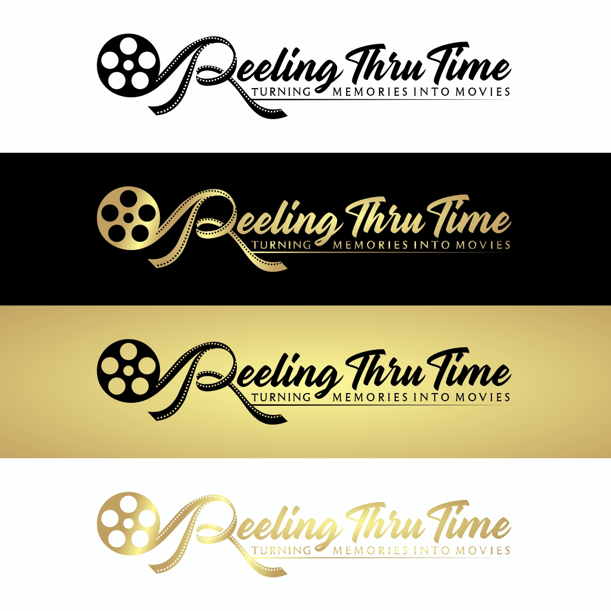 Logo-Design von Ashani Bhattacharya für Reeling Thru Time | Design #30673593