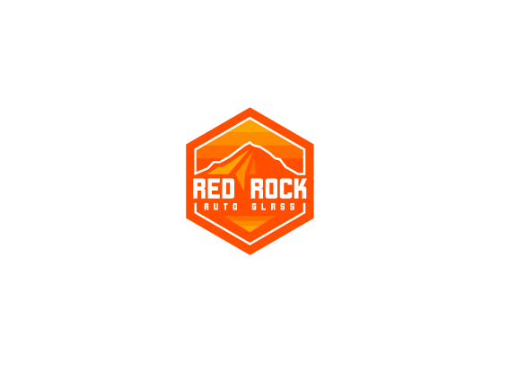 Logo Design by AbrinaDesign for Red Rock Auto Glass | Design #30584588