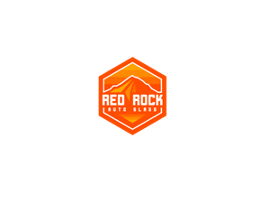 Logo Design by AbrinaDesign for Red Rock Auto Glass | Design: #30584588