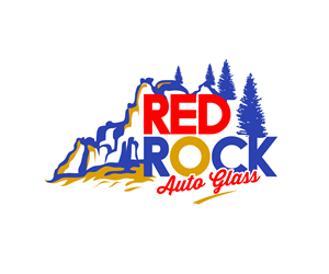 Logo Design by Paint-Tools for Red Rock Auto Glass | Design: #30593592