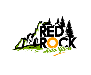 Logo Design by Paint-Tools for Red Rock Auto Glass | Design: #30593593