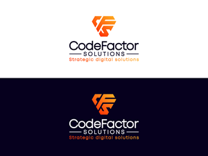 Logo Design by 439 Creations for CODE FACTOR SOLUTIONS | Design: #30622719