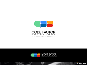 Logo Design by ARTMD for CODE FACTOR SOLUTIONS | Design: #30583468