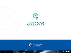 Logo Design by ARTMD for CODE FACTOR SOLUTIONS | Design: #30591336