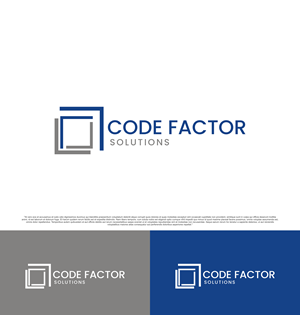 Logo Design by saesean for CODE FACTOR SOLUTIONS | Design: #30596449