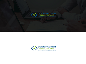 Logo Design by damakyjr for CODE FACTOR SOLUTIONS | Design: #30598889
