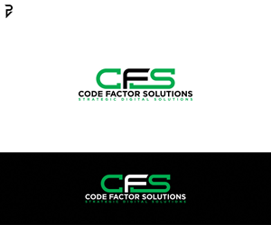 Logo Design by poisonvectors for CODE FACTOR SOLUTIONS | Design: #30601828