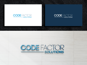 Logo Design by ArtSamurai for CODE FACTOR SOLUTIONS | Design: #30604954