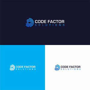 Logo Design by achil78 for CODE FACTOR SOLUTIONS | Design: #30586268