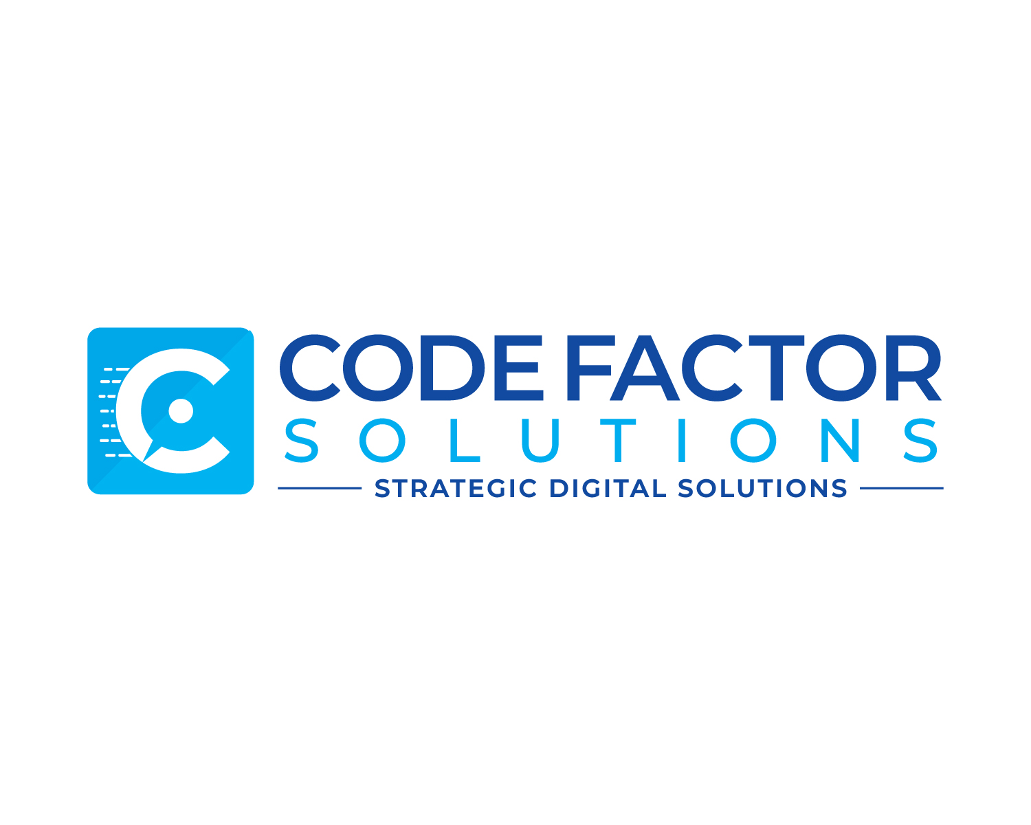 Logo Design by Atec for CODE FACTOR SOLUTIONS | Design #30616964