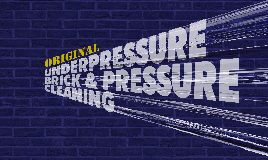 Business Card Design by Shafique Khan for Original underpressure brick and pressurecleaning | Design #30621325