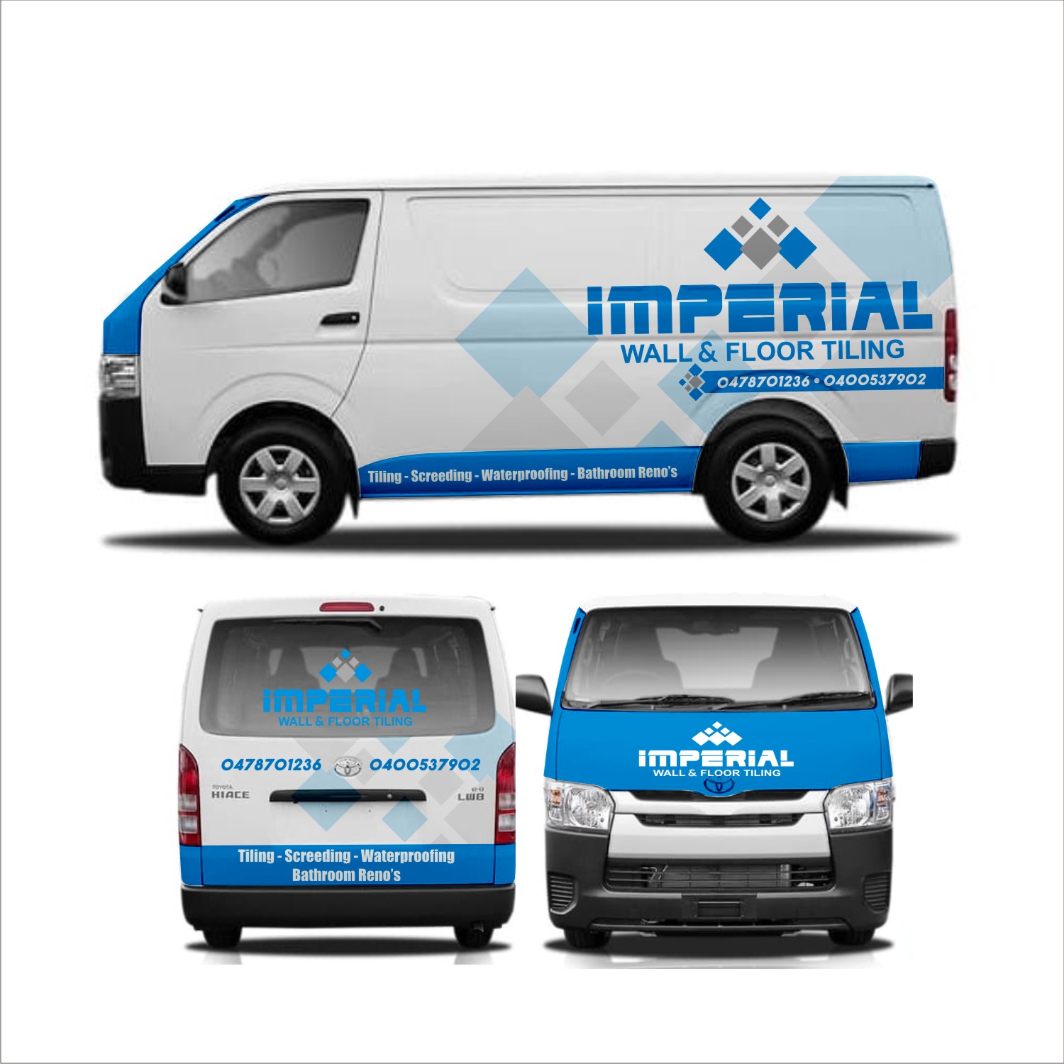 Diseño de Rotulación de Vehículo por DG+ para este proyecto | Diseño #30598487