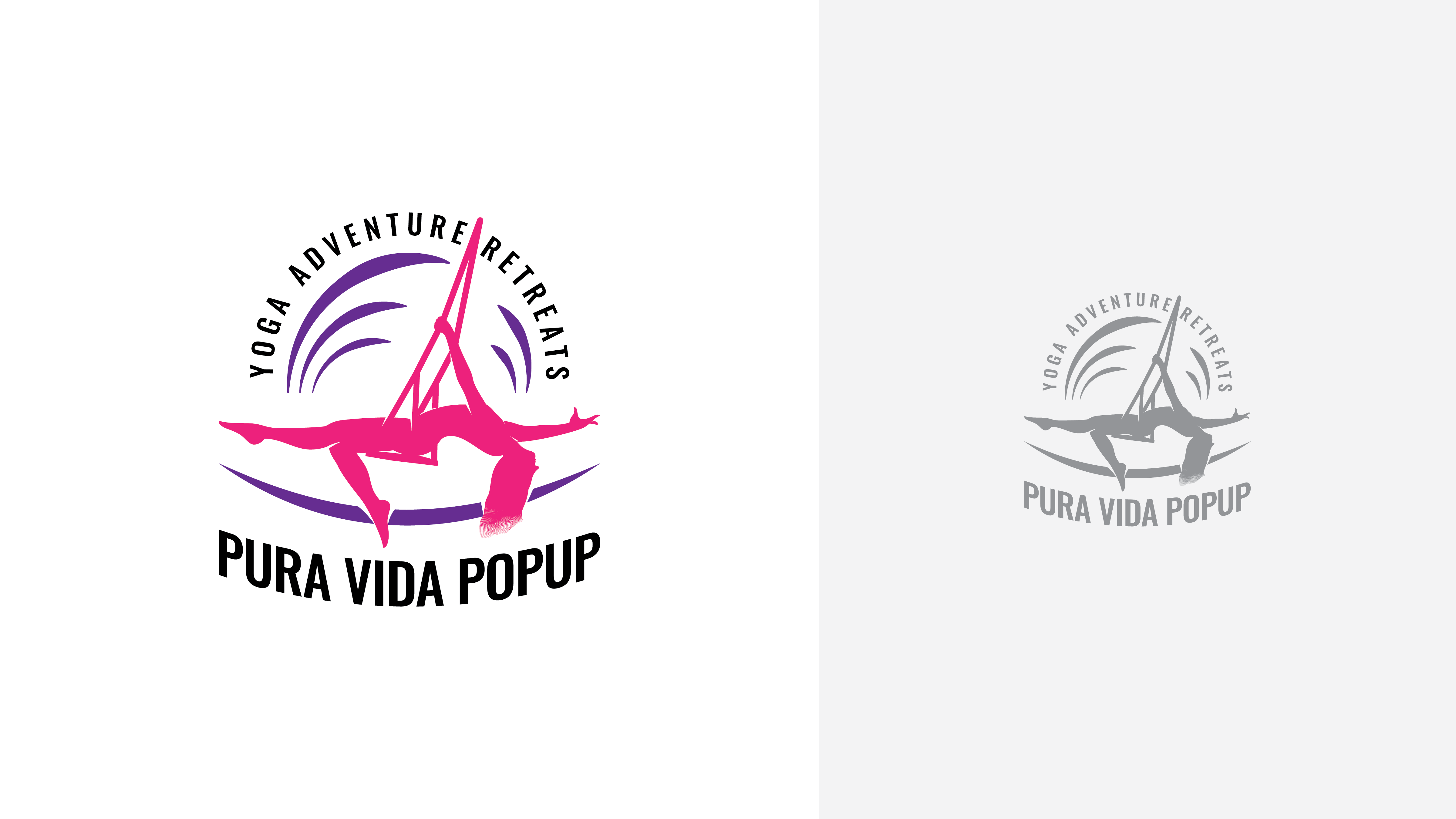 Design de Logo par Kryss Denmar pour Pura Vida Popup Yoga  | Design #30607164