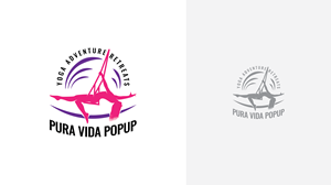 Design de Logo par Kryss Denmar pour Pura Vida Popup Yoga  | Design : #30607164