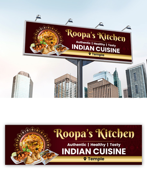 Roopas Kitchen Biiboard Project