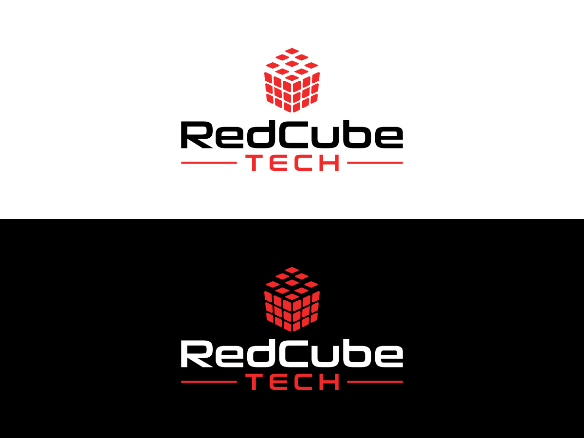Logo Design by 439 Creations for Red Cube Tech | Design #30589353