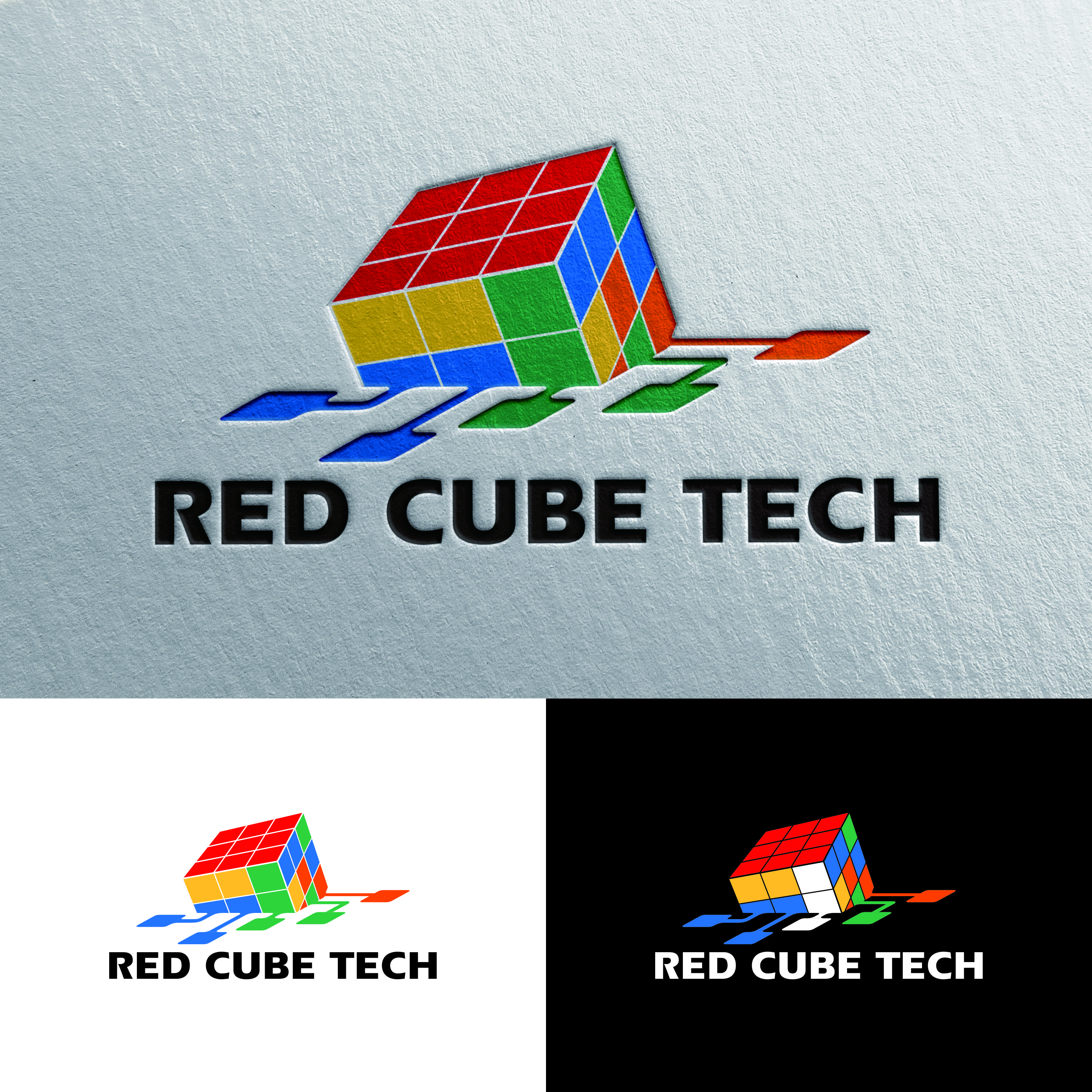Logo Design by dhanuboy for Red Cube Tech | Design #30598229