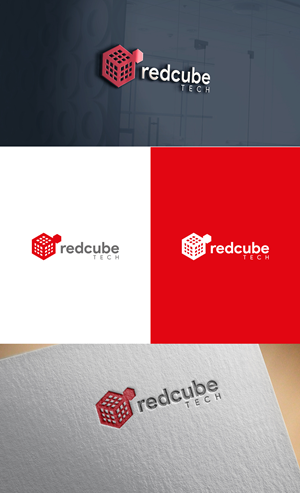 Logo Design by GLDesigns for Red Cube Tech | Design: #30588479
