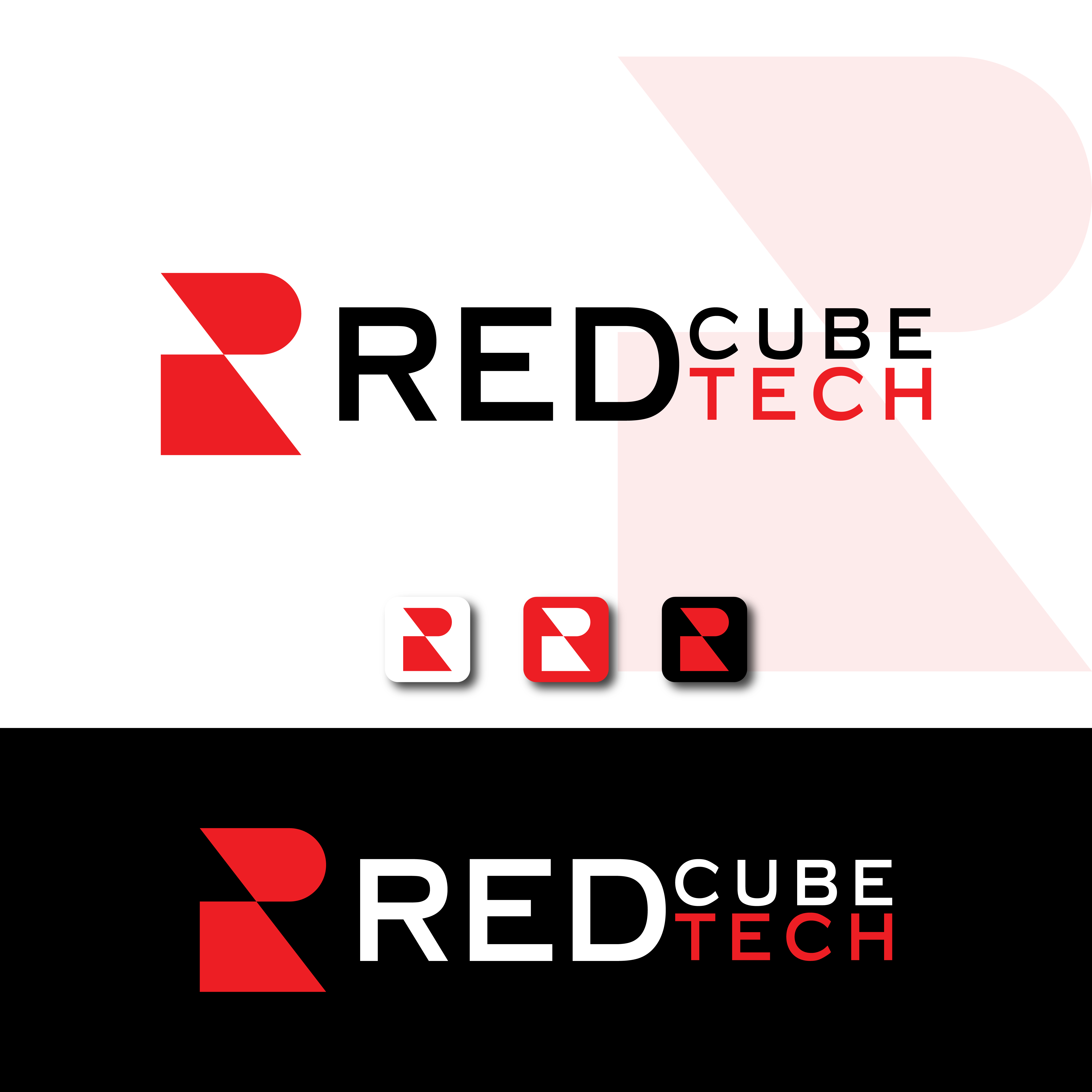 Logo-Design von creative.bugs für Red Cube Tech | Design #30613110