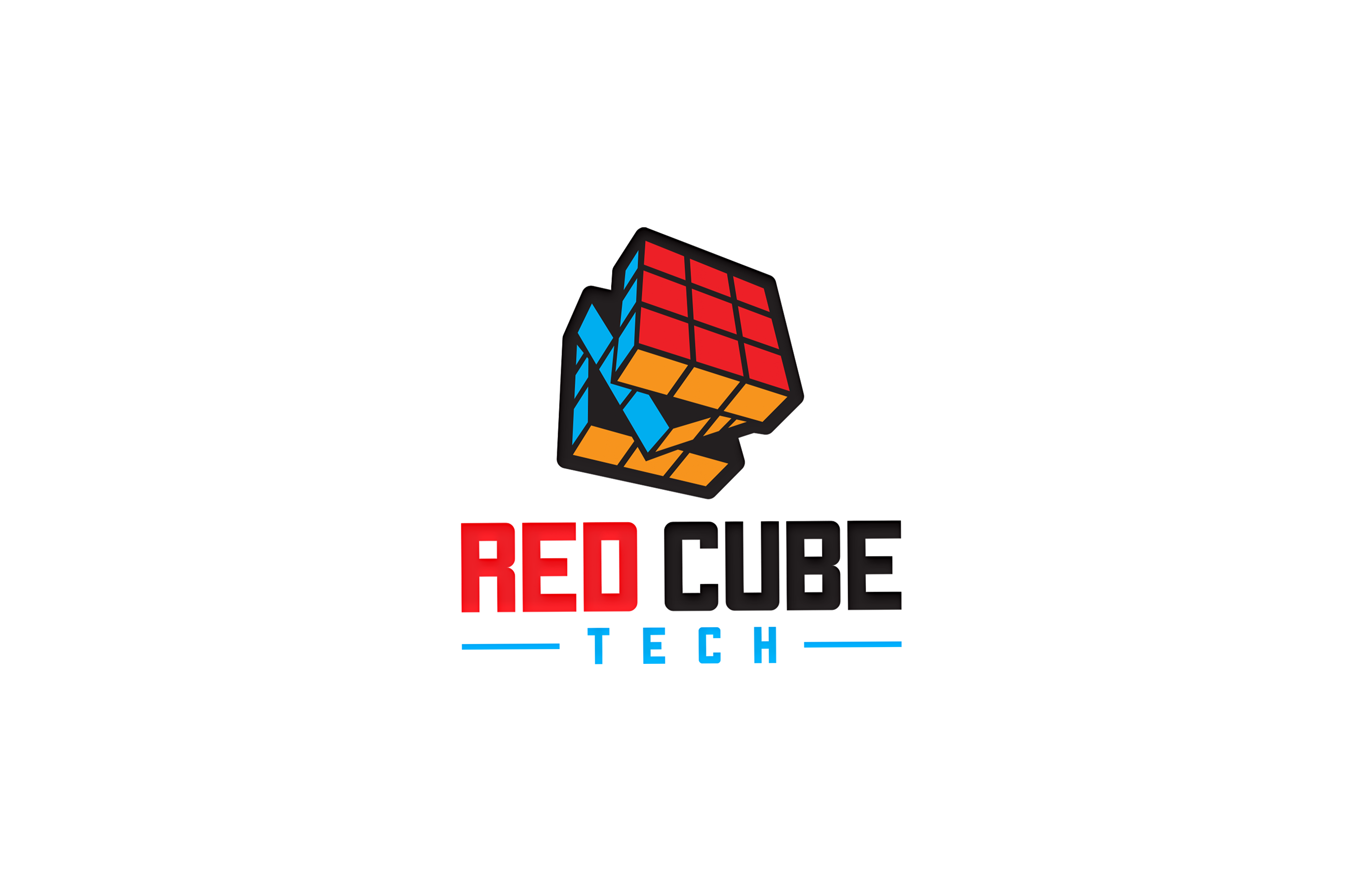 Logo Design by gauravgraphy for Red Cube Tech | Design #30590553