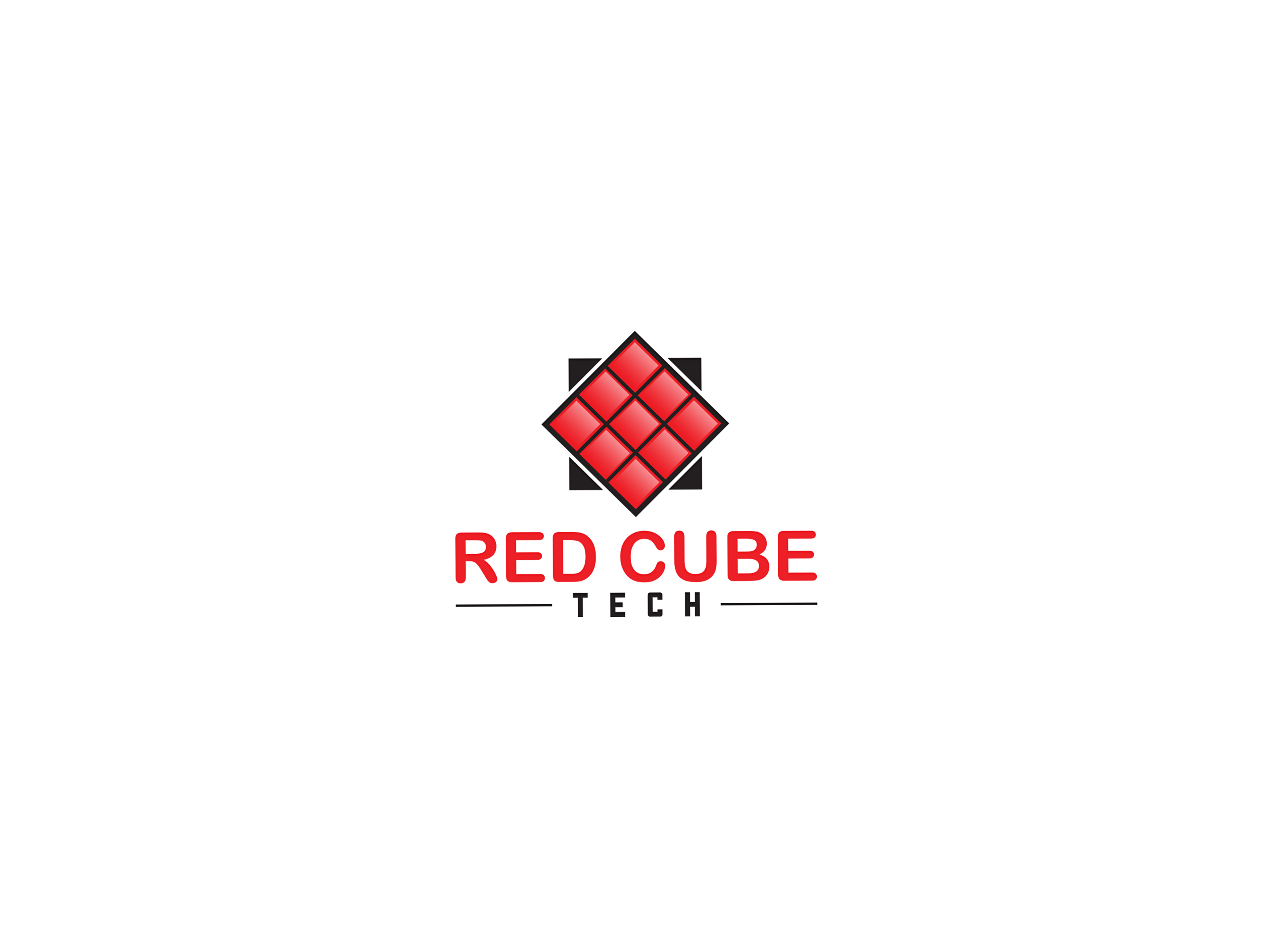 Logo-Design von gauravgraphy für Red Cube Tech | Design #30613093