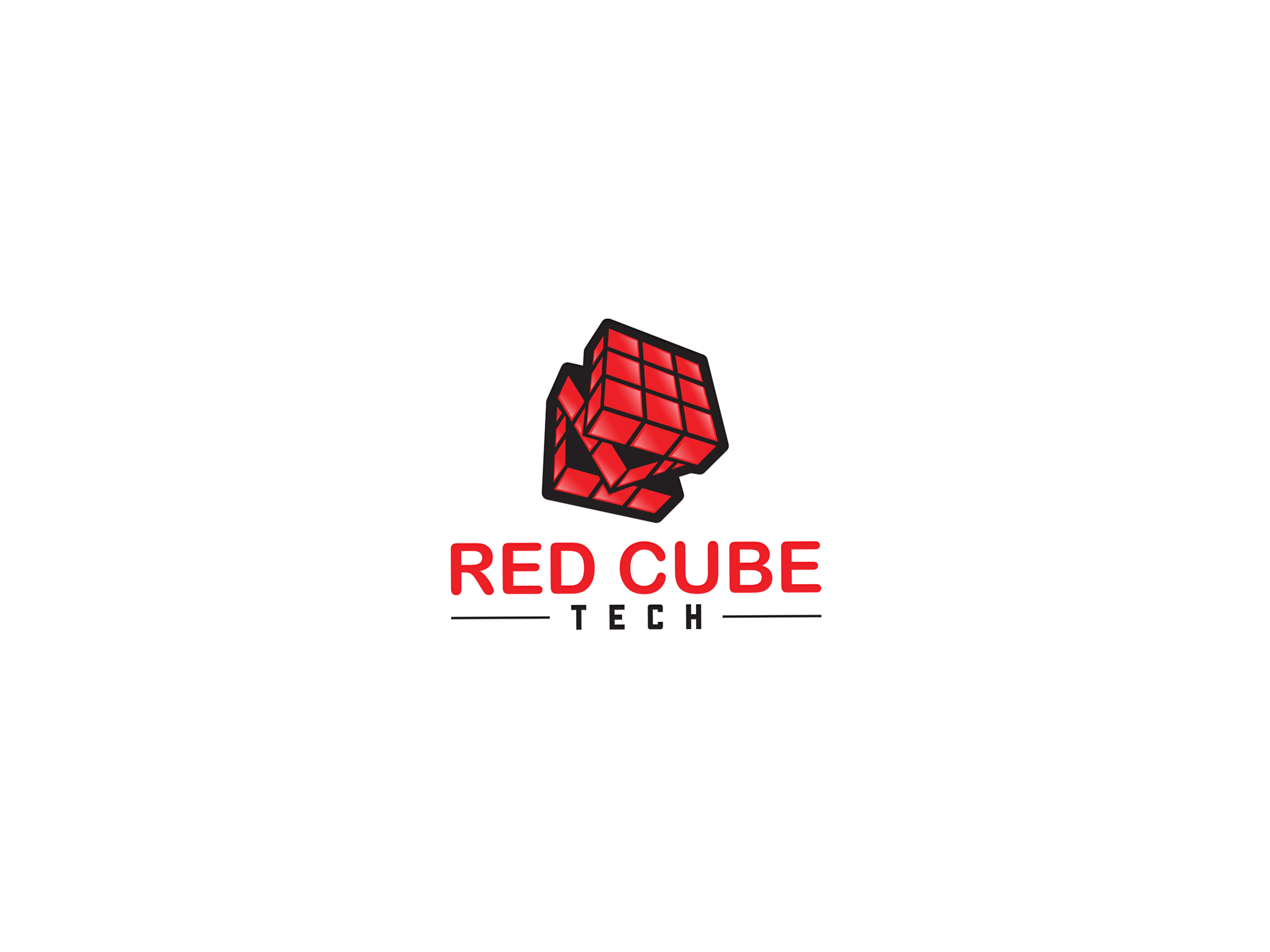 Logo Design by gauravgraphy for Red Cube Tech | Design: #30613458