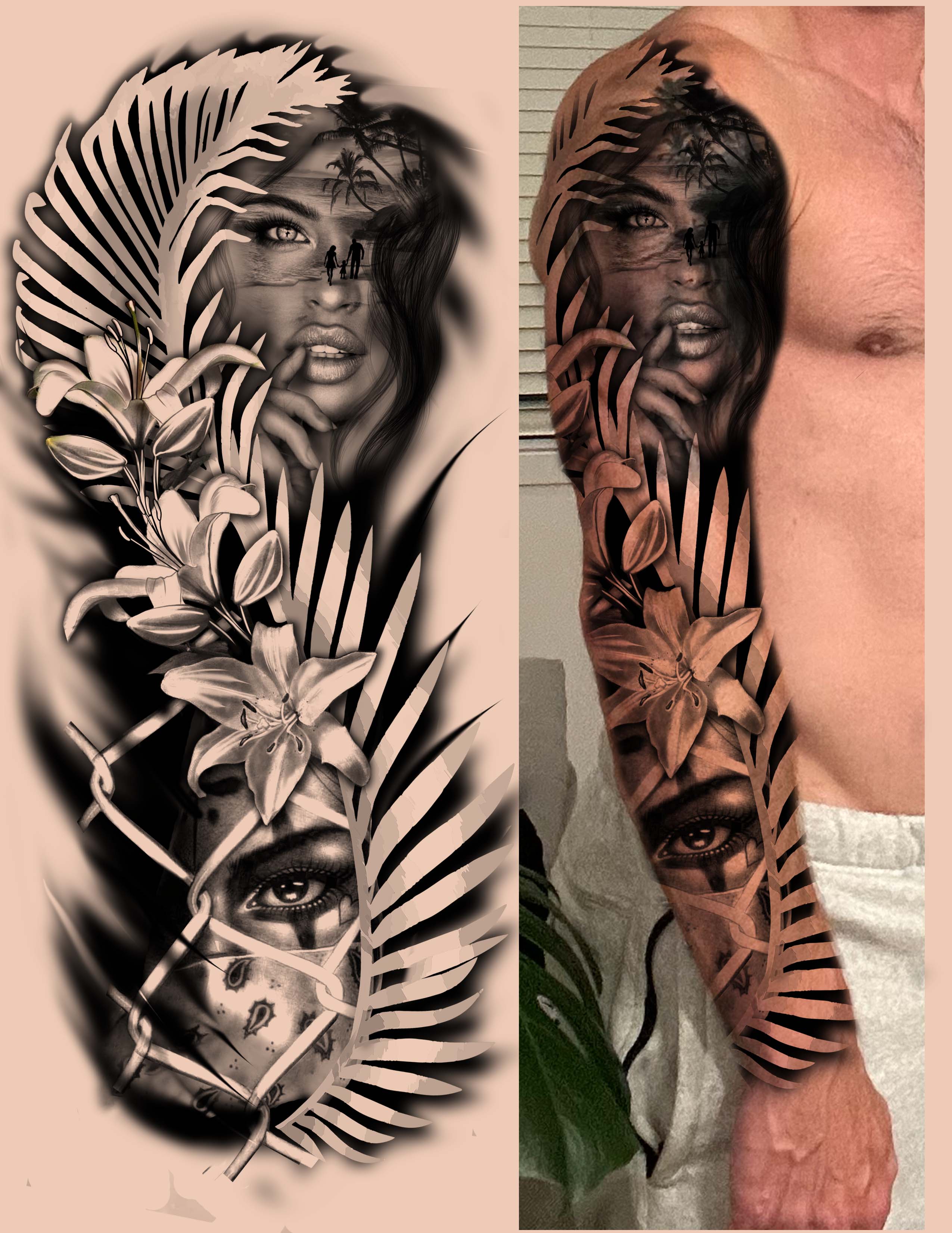 Tattoo Design by ioio for this project | Design #30598438