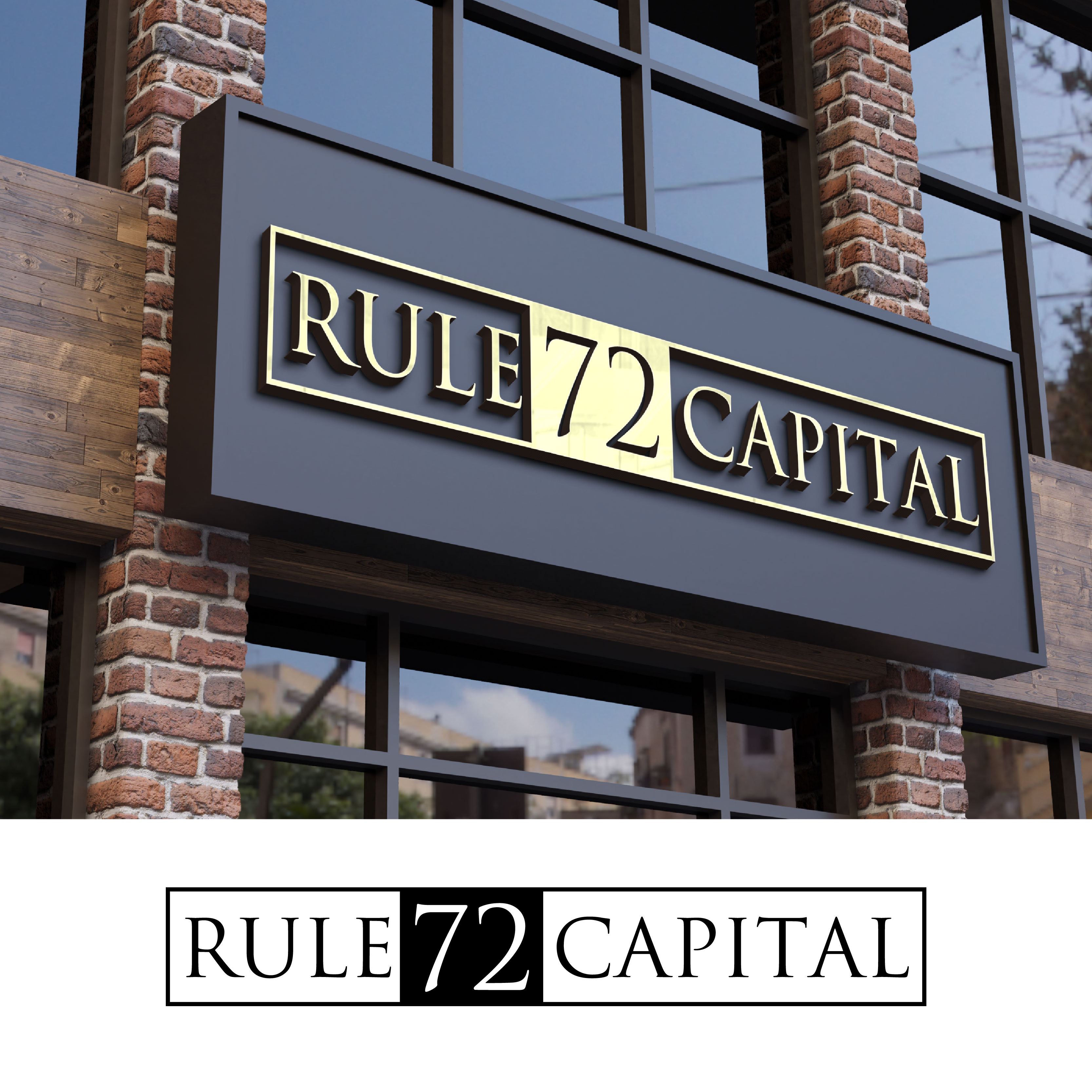 Logo Design by Ali.Adnan for Rule72 Capital | Design #30632183