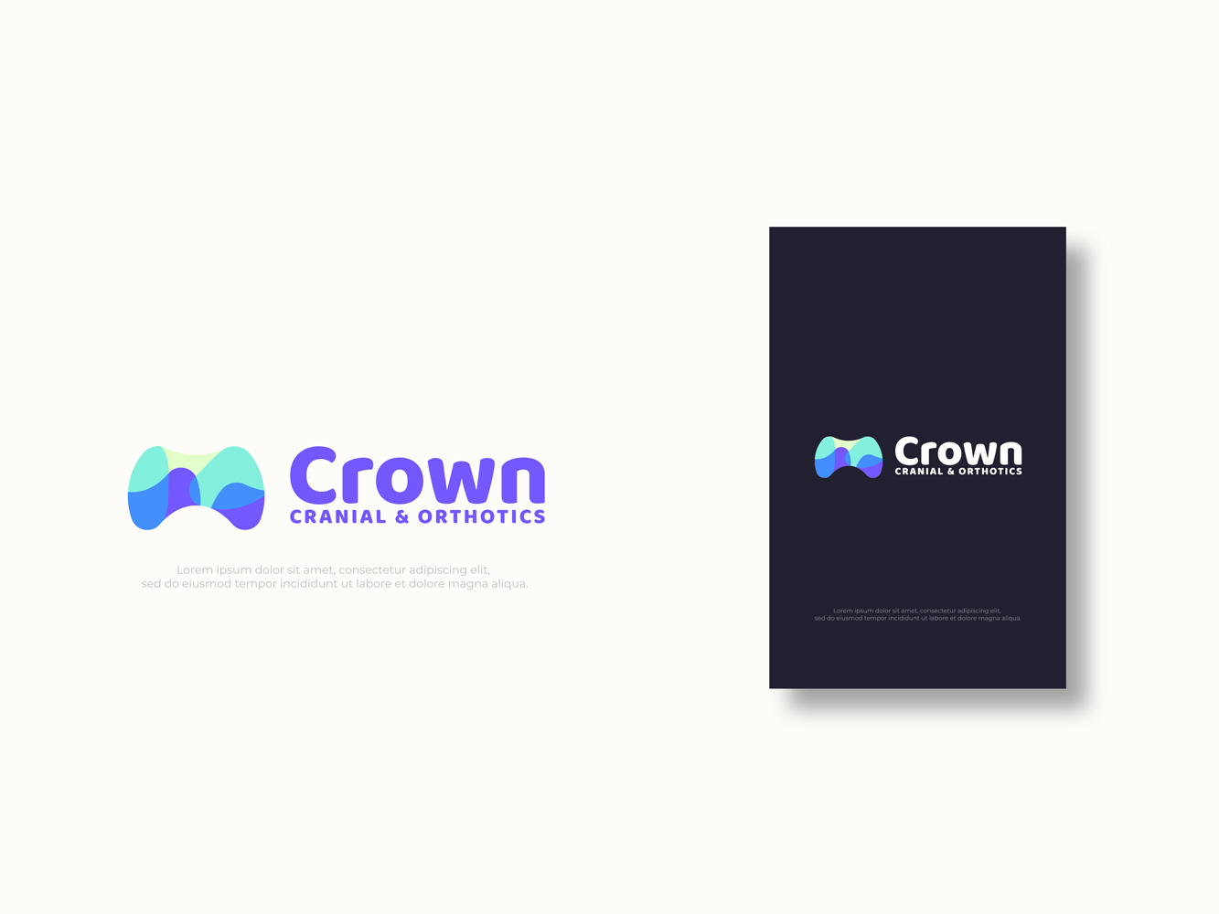 Logo Design by Senpachie for Crown Cranial & Orthotics | Design #30596765