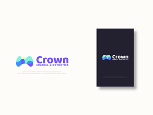 Logo Design by Locke+ for Crown Cranial & Orthotics | Design: #30596765