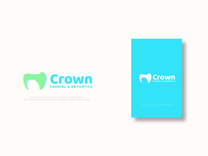 Logo Design by Locke+ for Crown Cranial & Orthotics | Design: #30596998