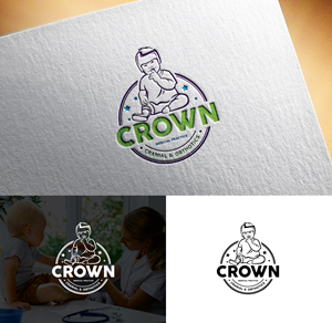 Logo Design by Logo Stock for Crown Cranial & Orthotics | Design: #30594544
