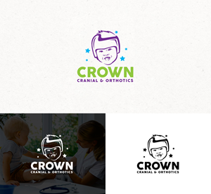 Logo Design by Logo Stock for Crown Cranial & Orthotics | Design: #30597827