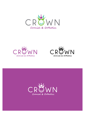 Logo Design by Maxo-Biz for Crown Cranial & Orthotics | Design: #30601392