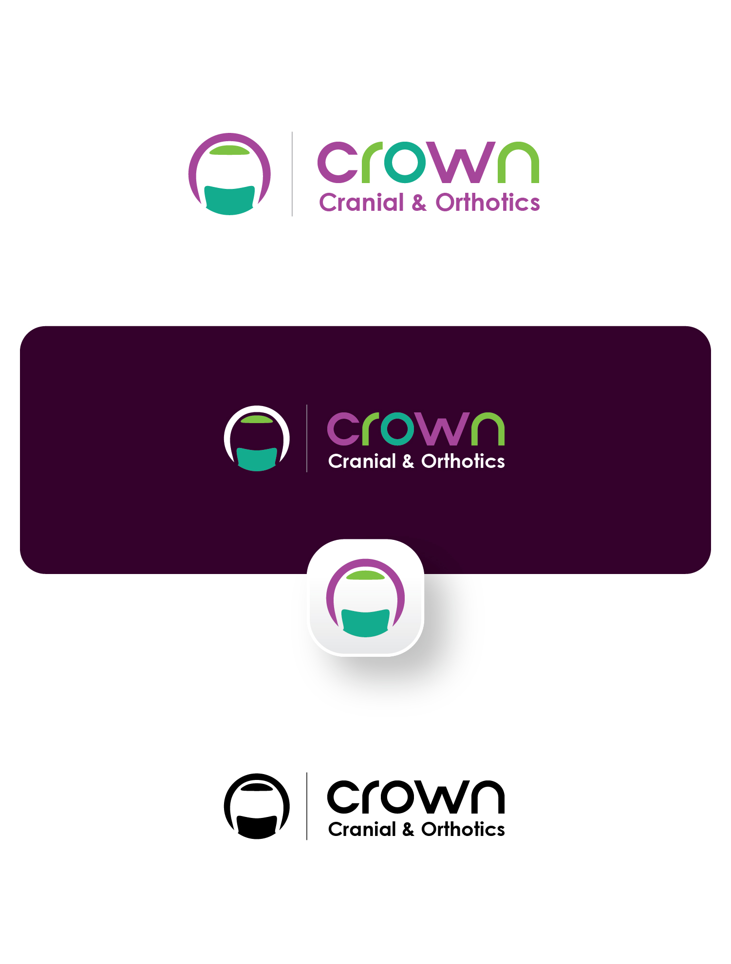 Logo-Design von Maxo-Biz für Crown Cranial & Orthotics | Design #30606132