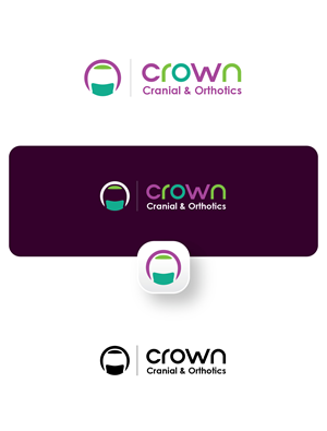 Logo Design by Maxo-Biz for Crown Cranial & Orthotics | Design: #30606132