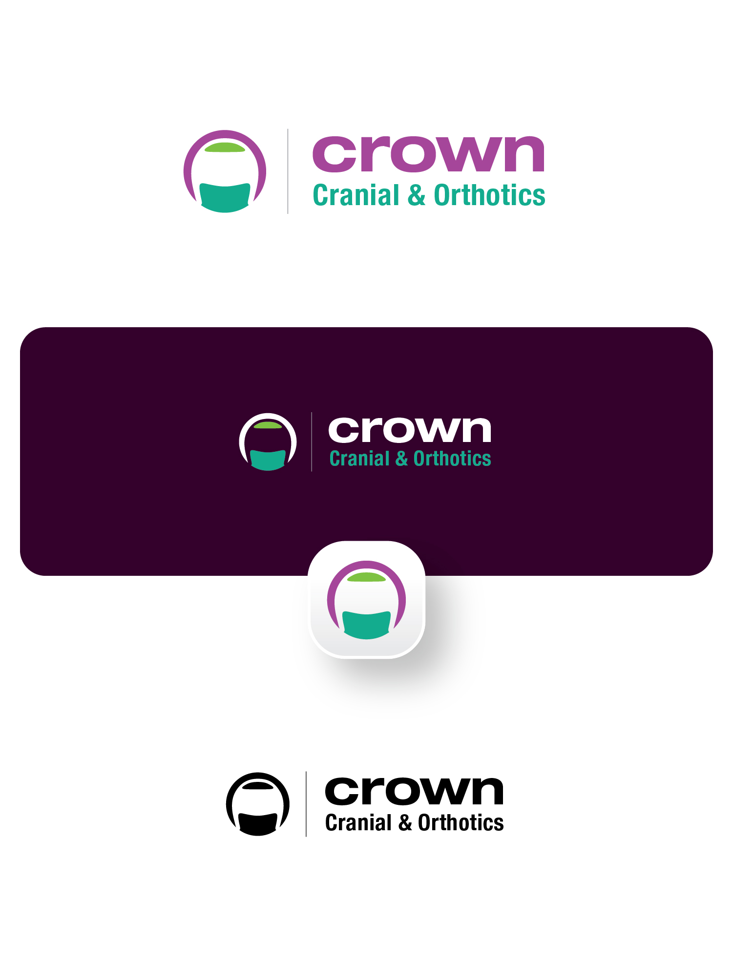 Logo Design by Maxo-Biz for Crown Cranial & Orthotics | Design #30606133